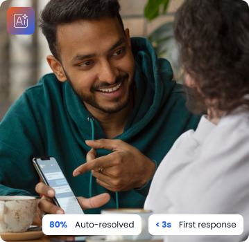 AI-powered customer support dashboard
